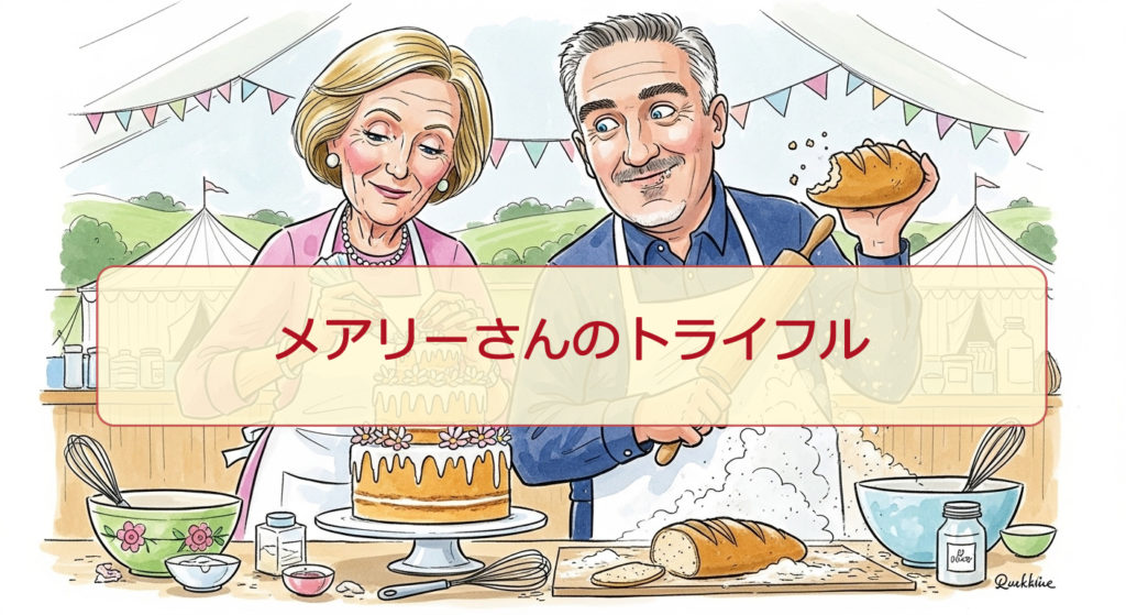 レシピ：ベイクオフ参照！メアリーさんのトライフル